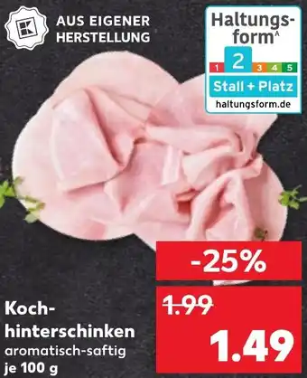 Kaufland Kochhinterschinken Angebot