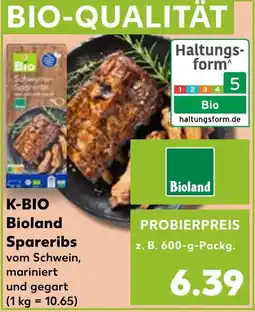 Kaufland K-BIO Bioland Spareribs Angebot