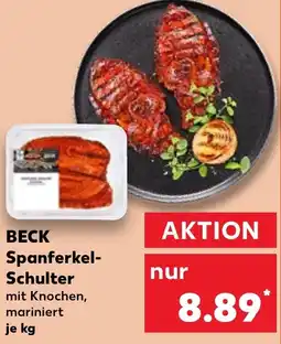 Kaufland BECK Spanferkel Schulter Angebot