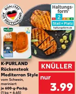Kaufland K-PURLAND Rückensteak Mediterran Style Angebot