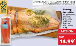 Kaufland Norweg. Lachsfilet Angebot