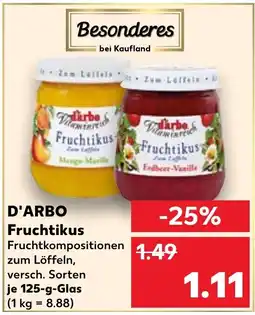 Kaufland D'ARBO Fruchtikus Angebot
