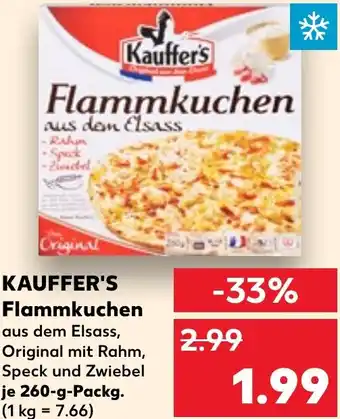 Kaufland KAUFFER'S Flammkuchen Angebot