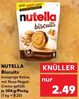Kaufland NUTELLA Biscuits Angebot