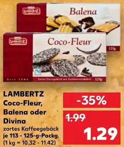 Kaufland LAMBERTZ Coco-Fleur, Balena oder Divina Angebot
