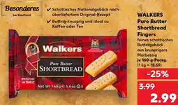 Kaufland WALKERS Pure Butter Shortbread Fingers Angebot