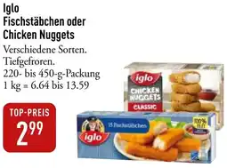 Galeria Markthalle Iglo Fischstäbchen oder Chicken Nuggets Angebot