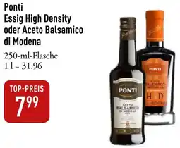 Galeria Markthalle Ponti Essig High Density oder Aceto Balsamico di Modena Angebot