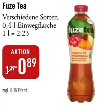 Galeria Markthalle Fuze Tea Angebot