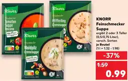 Kaufland KNORR Feinschmecker Suppe Angebot