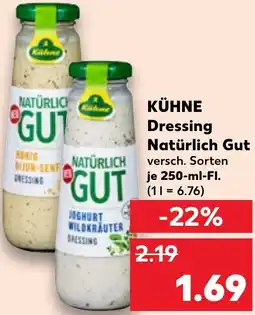 Kaufland KÜHNE Dressing Natürlich Gut Angebot
