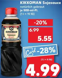 Kaufland KIKKOMAN Sojasauce Angebot