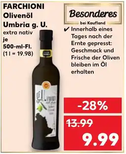 Kaufland FARCHIONI Olivenöl Umbria g. U. Angebot