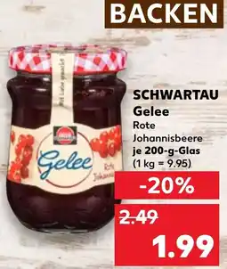 Kaufland SCHWARTAU Gelee Angebot