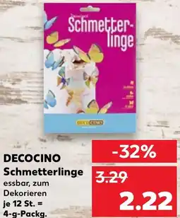 Kaufland DECOCINO Schmetterlinge Angebot