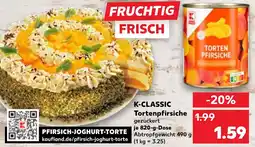 Kaufland K-CLASSIC Tortenpfirsiche Angebot