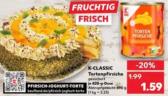 Kaufland K-CLASSIC Tortenpfirsiche Angebot