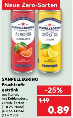 Kaufland SANPELLEGRINO Fruchtsaftgetränk Angebot