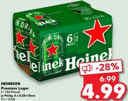 Kaufland HEINEKEN Premium Lager Angebot