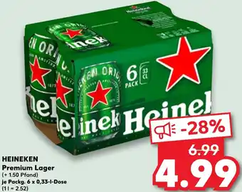 Kaufland HEINEKEN Premium Lager Angebot
