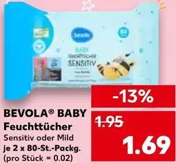 Kaufland BEVOLA BABY Feuchttücher Angebot