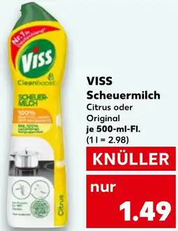 Kaufland VISS Scheuermilch Angebot