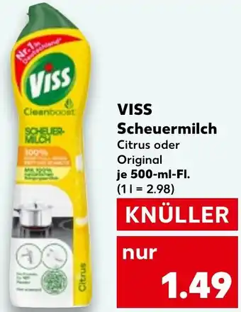 Kaufland VISS Scheuermilch Angebot