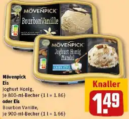 REWE Mövenpick Eis oder Eis Angebot