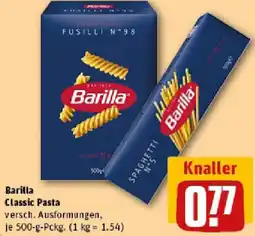 REWE Barilla Classic Pasta Angebot