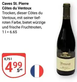 Globus Caves St. Pierre Côtes du Ventoux Angebot