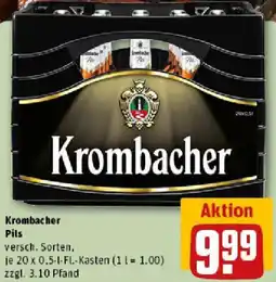 REWE Krombacher Pils Angebot
