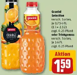 REWE Granini Selection oder Trinkgenuss Angebot