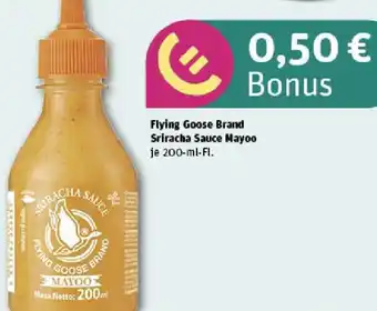 REWE Flying Goose Brand Sriracha Sauce Mayoo Angebot