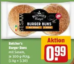 REWE Butcher's Burger Buns Angebot