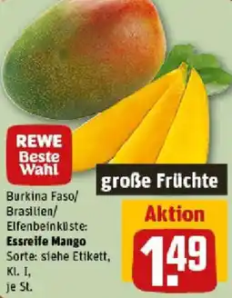 REWE Essreife Mango Angebot