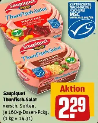 REWE Saupiquet Thunfisch-Salat Angebot