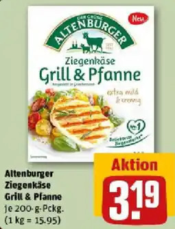 REWE Altenburger Ziegenkäse Grill & Pfanne Angebot