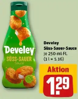 REWE Develey Süss-Sauer-Sauce Angebot