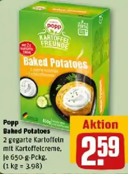 REWE Popp Baked Potatoes Angebot
