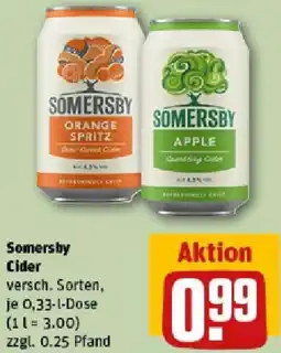 REWE Somersby Cider Angebot