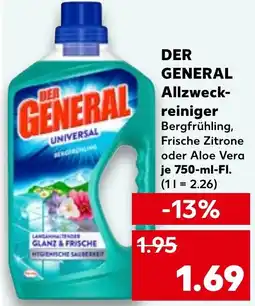Kaufland DER GENERAL Allzweckreiniger Angebot