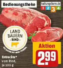 REWE Entrecôte Angebot