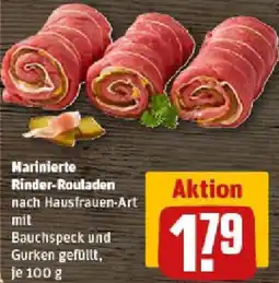 REWE Marinierte Rinder-Rouladen Angebot