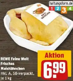 REWE REWE Feine Welt Frisches Maishähnchen Angebot