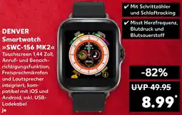 Kaufland DENVER Smartwatch SWC-156 MK2 Angebot