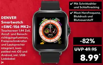 Kaufland DENVER Smartwatch SWC-156 MK2 Angebot
