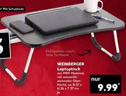 Kaufland WEINBERGER Laptoptisch Angebot