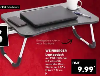 Kaufland WEINBERGER Laptoptisch Angebot
