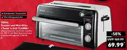 Kaufland TEFAL Toaster und Mini-Ofen Angebot