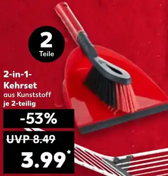 Kaufland Vileda 2-in-1 Kehrset Angebot